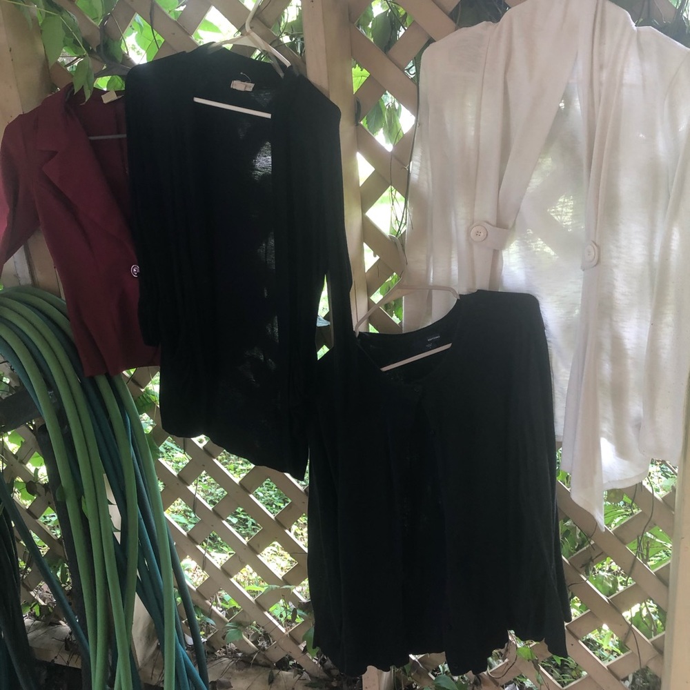 Multiple shirts in multiple colors and sizes